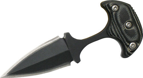 ABKT Elite 1.25" Blade Neck Carry Knife with Sheath and Chain