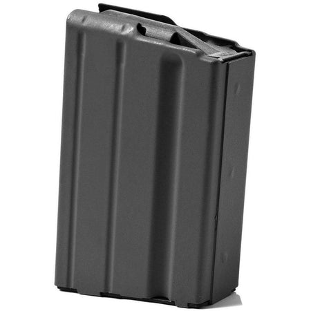 ASC AR Family 6.8 SPC Black Stainless Steel Rifle Magazine with Grey Follower 10/rd