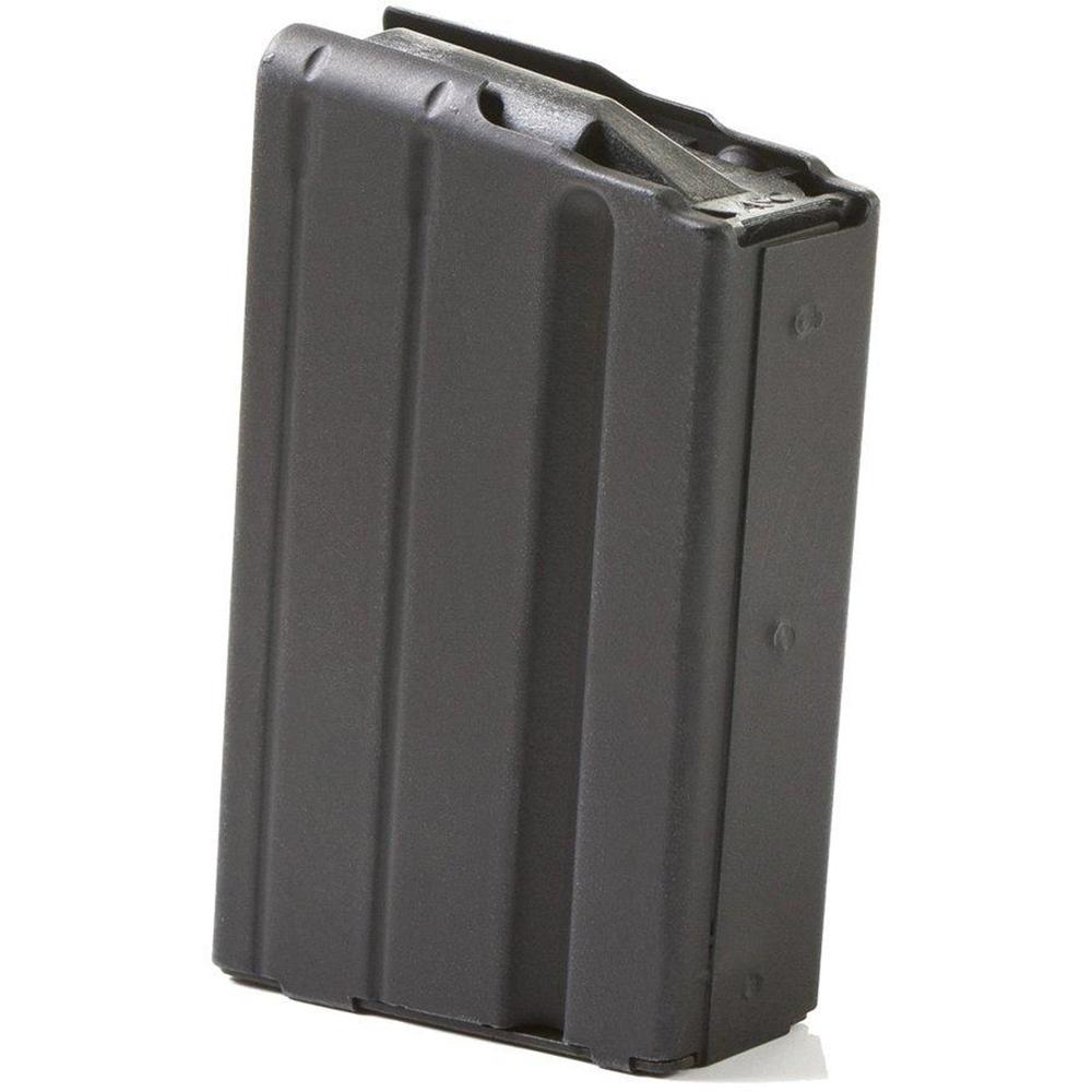ASC AR Family 7.62x39mm Black Stainless Steel Rifle Magazine with Black Follower 10/rd
