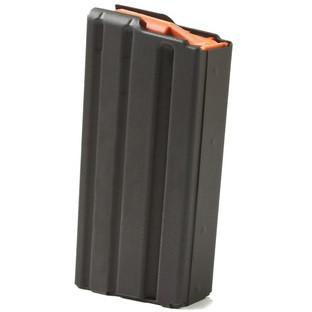 .223 Remington ASC AR Family Black Stainless Steel Orange Follower 20-Round Rifle Magazine