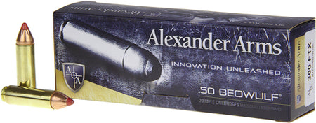 Alexander Arms FTX Hornady FTX 300 Grain .50 Beowulf