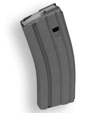ASC AR Family Rifle Magazine .223 Remington 30-Round Grey Aluminum Grey Follower