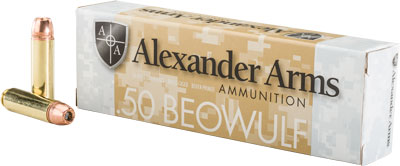 Alexander Arms XTP Hornady XTP Hollow Point 350 Grain .50 Beowulf 1750 fps
