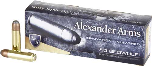 Alexander Arms FP Flat Point 400 Grain .50 Beowulf 1820 fps