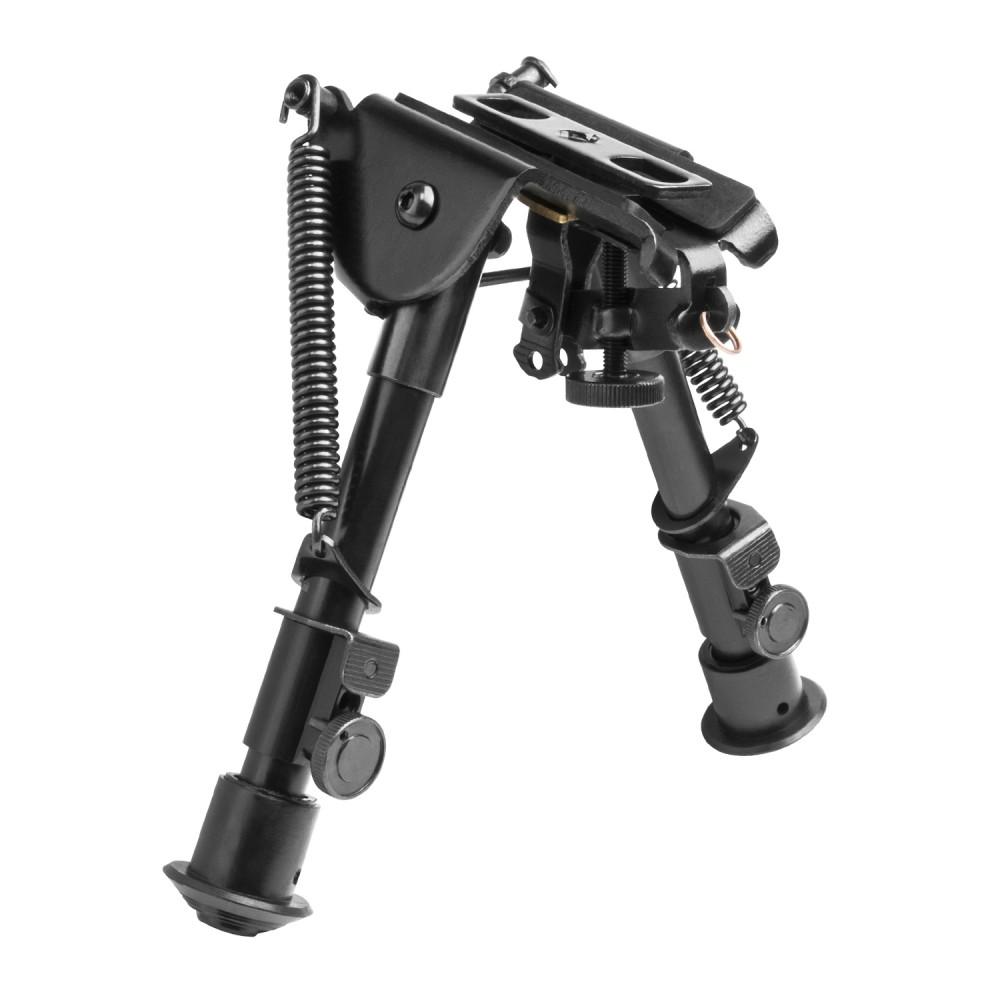 Precision Grade Bipod Compact Model 5.5"-8" with 3 Included Adapters