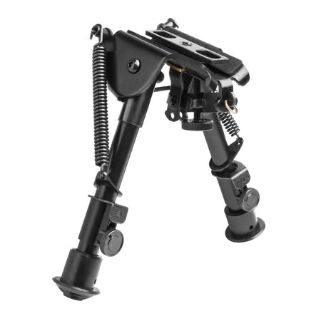 Precision Grade Bipod Compact Model 5.5"-8" with 3 Included Adapters