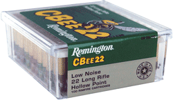 Remington Cbee .22 Long Rifle 33 grain Hollow Point ammunition
