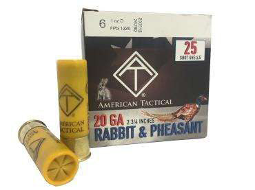 ATI Game Load Shotgun Ammo 20 Gauge 2.75 in 1 oz #6
