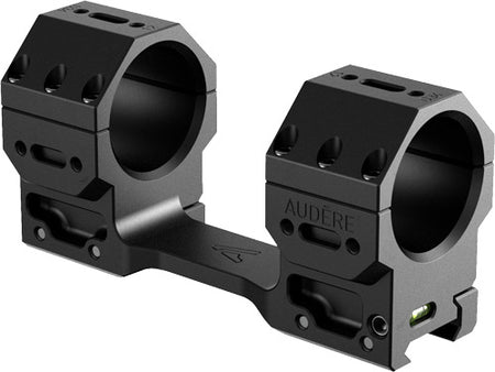 Audere 34mm Adversus High Profile 40MOA Picatinny Scope Mount Black