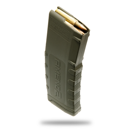 Amend2 30rd Mod-2 AR-15 OD Green Polymer Rifle Magazine 5.56/.223 Remington