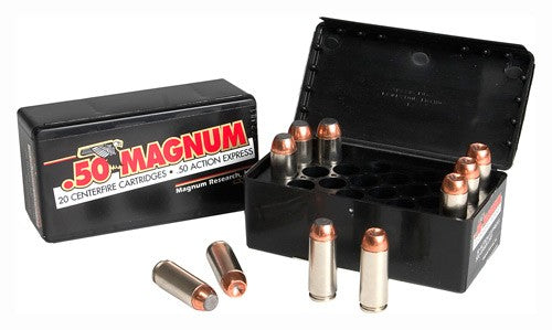 Magnum Research Blount Jacketed Hollow Point 300 Grain .50 AE 1516 FPS IN 6" BBL