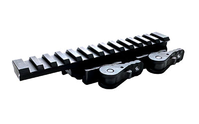 American Defense Mfg. AD-1700-XLR-TL Extended QD Riser Optic Mount, Titanium Lever, Anodized Black Finish