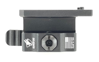 American Defense Mfg. Quick Detach AEMS Optic Mount, 1.93" Height, Black, Compatible with Holosun AEMS AD-AEMS-H-STD