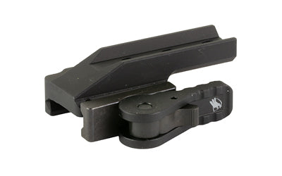 American Defense Mfg. Quick Detach Reverse Cantilever Optic Mount, 1.41" Height, Black, Fits Trijicon Mini ACOG AD-B2-C-STD