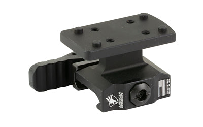 American Defense Mfg. Lightweight Quick Detach Mount, Lower 1/3 Height, RMSc Footprint, Hard Anodized Black AD-TR-LW-11-STD
