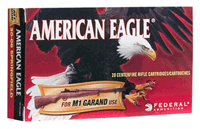 American Eagle M1 Grand Full Metal Jacket 150 Grain .30-06 Springfield 2740 fps