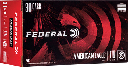 American Eagle  Full Metal Jacket 110 Grain .30 Carbine
