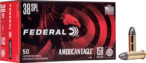 Federal American Eagle - .38 Special 158 Gr LRN