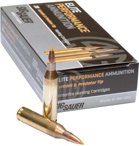 Sig Sauer ETH 6.5mm Creedmoor 130 grain Controlled Expansion Tip ammunition