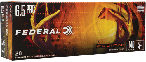 Federal Fusion Soft Point 140 Grain 6.5 PRC
