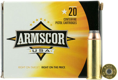 Armscor USA Competition Jacketed Hollow Point 240 Grain .44 Magnum 950 fps