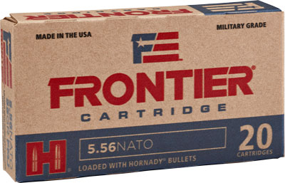 Frontier Cartridge Lake City Military Grade FM193 Full Metal Jacket 55 Grain 5.56x45mm NATO 3240 fps