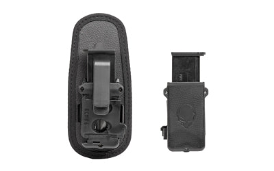 Alien Gear Cloak Mag Carrier Single Stack 9MM/40 Caliber, Black, Concealable IWB/OWB CMCS-2-D