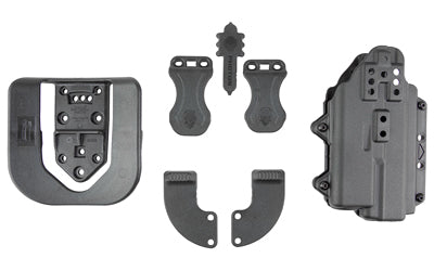 Alien Gear Photon IWB/OWB Holster, GLOCK 17/47/22 Gen 1-4, Light Compatible, Polymer, Ambidextrous, Black PHO-0601-L1-D