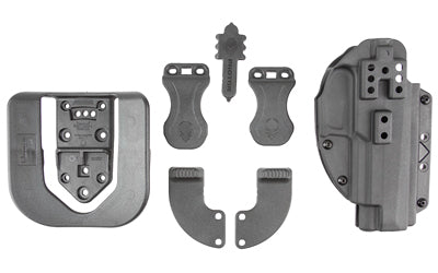 Alien Gear Holsters Photon Appendix Carry Holster, Sig P320F, No-Light, Optics Ready, Black Polymer, Ambidextrous PHO-0691-L0-D