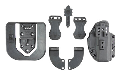 Alien Gear Holsters Photon Appendix Carry Holster, Sig P365/X/SAS, No-Light, Optics Ready, Black Polymer, Ambidextrous PHO-0900-L0-D