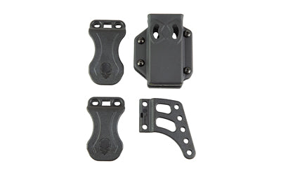 Alien Gear Photon Holster Sidecar Mag Carrier, Double Stack Magazine, Ambidextrous IWB/OWB, Black PSC-2-D