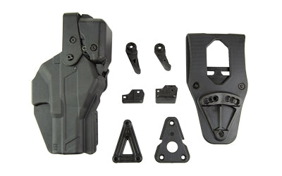 Rapid Force Duty Holster Level 3, GLOCK 19/19X/45/22/17, Right Hand, Polymer, Black