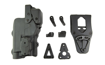 Rapid Force Duty Holster Level 3, Sig P320 w/ Large Light and Axon Signal Sensor, Right Hand, Black