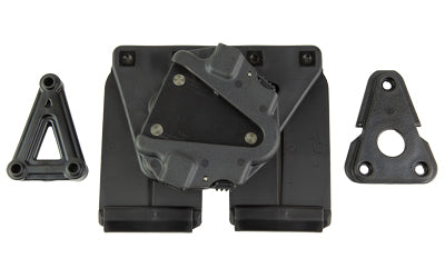 Rapid Force Right Hand MOLLE Adapter, Duty Holster Compatible, Black RFX-ML-BK-RH-C