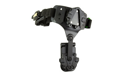Rapid Force Holster Expansion, Dynamic Drop Leg and Locking Belt Slide with Taq-Strap Tourniquet Strap, Black RFX-DD-BK-LBS-T-LK-C