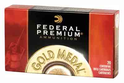 Federal Premium Gold Medal Sierra MatchKing Boat Tail Hollow Point 300 Grain .338 Lapua Magnum 2580 fps