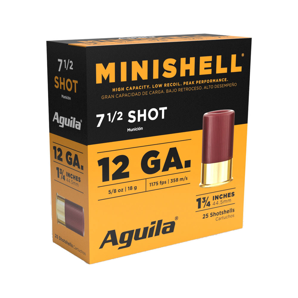 Aguila 1CHB1387 Minishell                                                                                                                                                                                                          12 Gauge 1-3/4 5/8oz #7