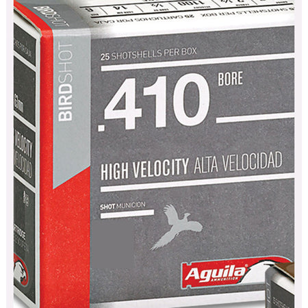 Aguila Sub-Gauge High Velocity Shotgun Ammo .410 Bore 2.5 in 1/2 oz #7.5
