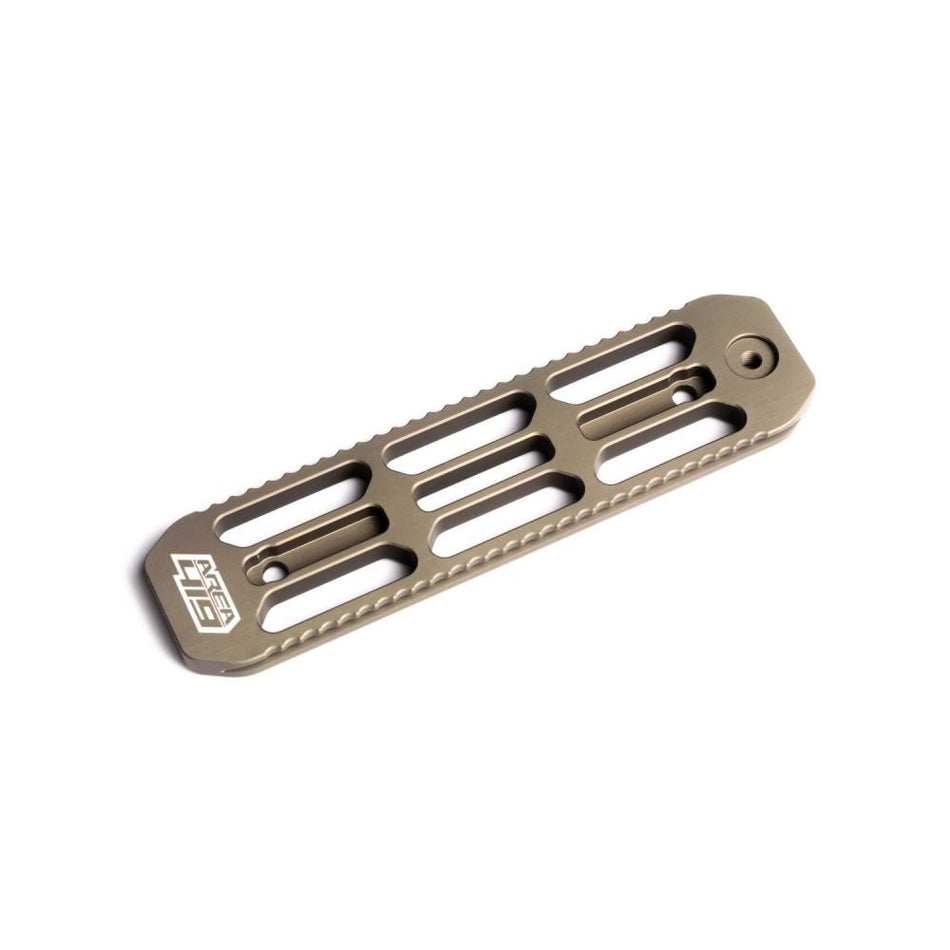 Area 419 Arcalock M-LOK Dovetail Rail 6 Inch FDE Color