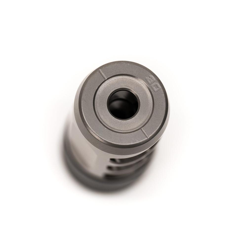 Area419 Hellfire Titanium Self-Timing Brake .30 Cal and Under 5/8-24 Thread Pitch