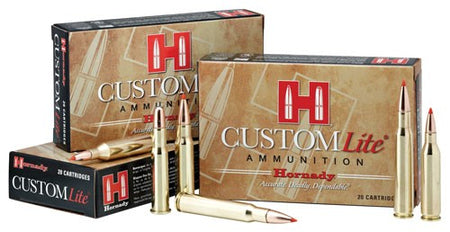 Hornady Custom Lite Low Recoil Super Shock Tip 120 Grain 7mm-08 Remington 2675 fps