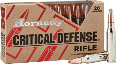 Hornady Critical Defense Flex Tip eXpanding 155 Grain .308 Win / 7.62x51mm 2785 fps