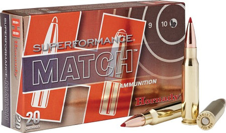 Hornady Superformance Match ELD Match Extremely Low Drag-Match 168 Grain .308 Win / 7.62x51mm 2840 fps