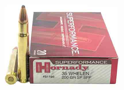 Hornady Superformance InterLock Spire Point 200 Grain .35 Whelen 2910 fps