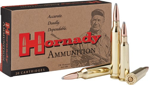 Hornady Custom .250 Savage 100 grain InterLock Spire Point ammunition