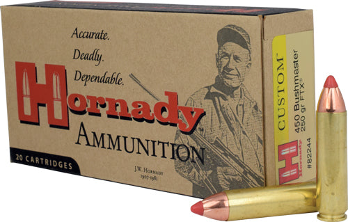 Hornady Custom Flex Tip eXpanding 250 Grain .450 Bushmaster 2200 fps