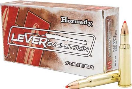 Hornady LEVERevolution .348 Winchester 200 grain Flex Tip eXpanding ammunition