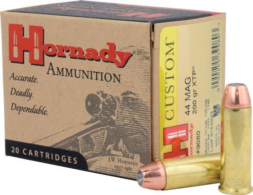 Hornady .44 Remington Mag 200 Grain, XTP