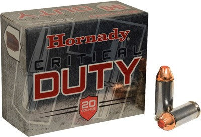 Hornady Critical Duty FlexLock Duty Hornady FlexLock 175 Grain 10mm Auto 1160 fps