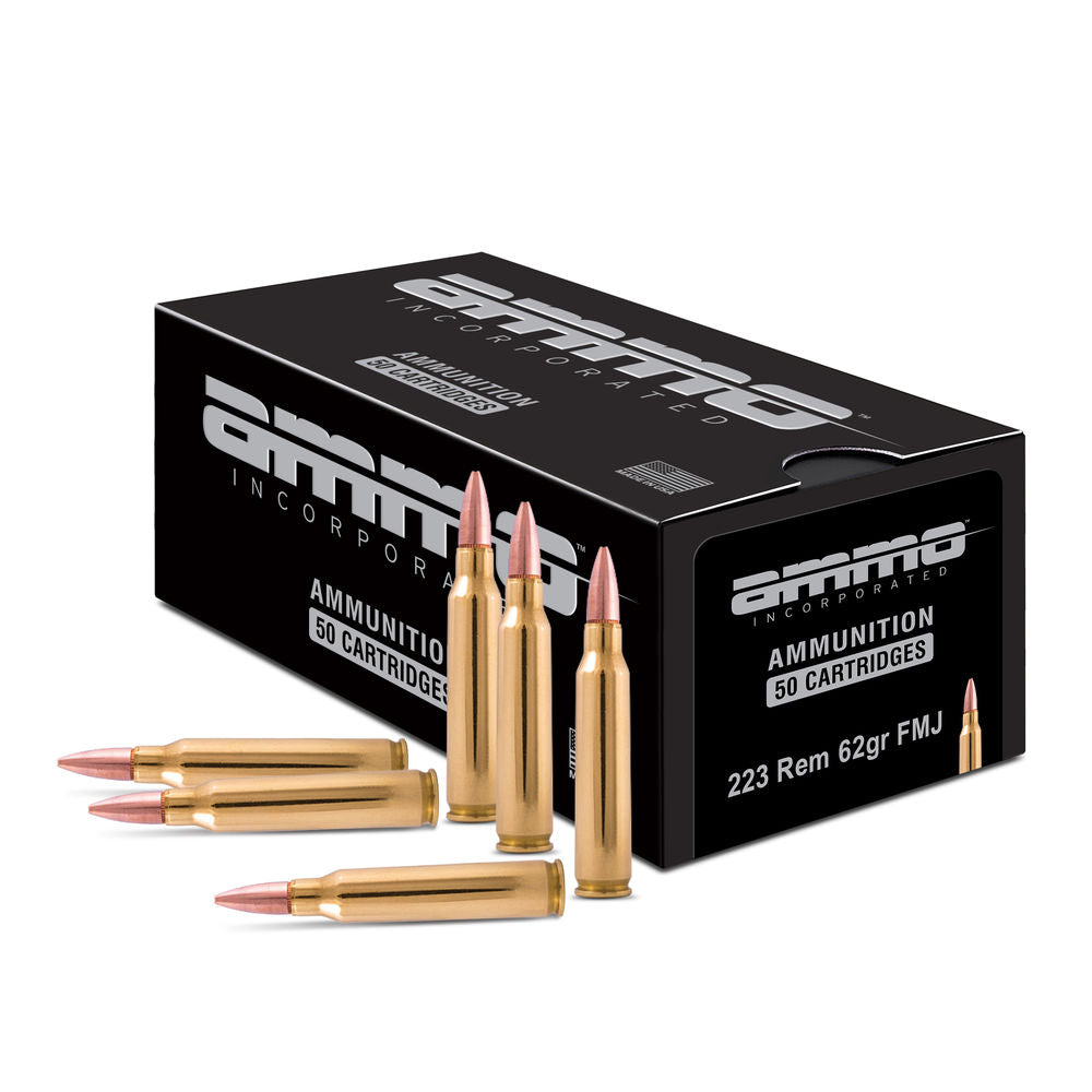 Ammo Inc Signature .223 Remington 62 grain Full Metal Jacket ammunition